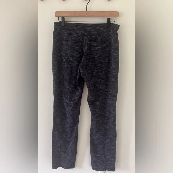 Athleta Stone Metro Slouch Heather Charcoal Gray Drawstring Pants - Small - Picture 3 of 13